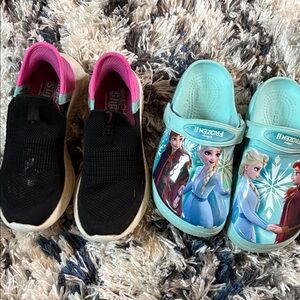 Girls Sketcher & Croc Bundle
